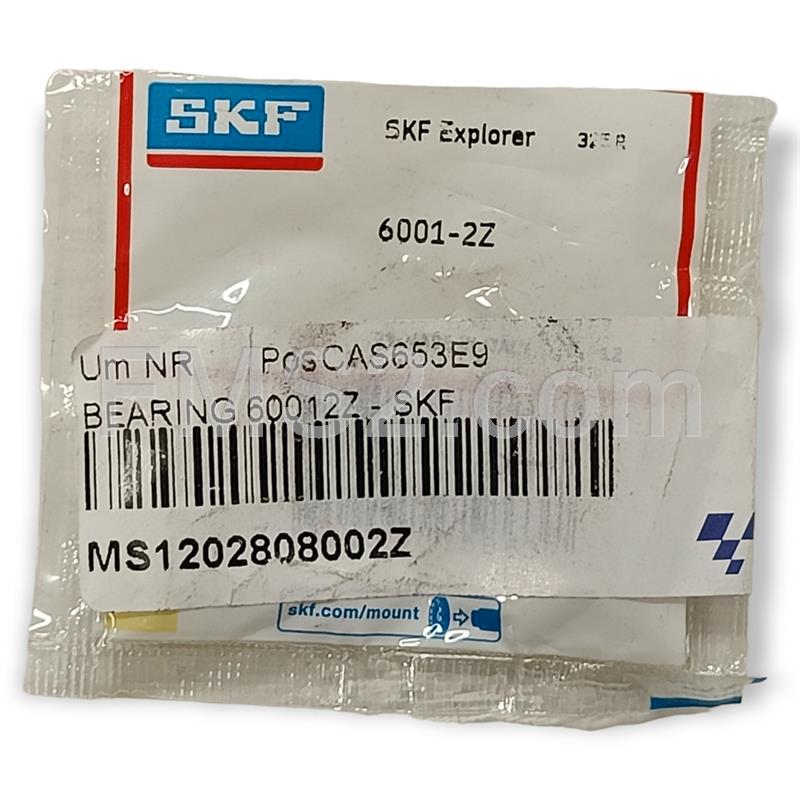 Cuscinetto SKF con misura 6001 2z e schermatura in metallo da entrambe i lati (ATHENA) - skf, ricambio MS1202808002Z