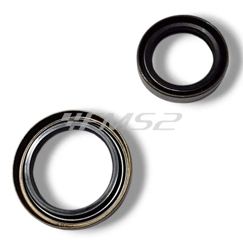 Serie paraoli albero motore in PTFE con esterno in metallo per Ktm EXC/SX 125 1998–2016, SX 150 2009-2015, Husqvarna TC/TE 125 2014-2016, Gas Gas MC 125 2021-2025 e Husaberg TE 125 2011-2014, ricambio GU84134T, ricambio GU426218T