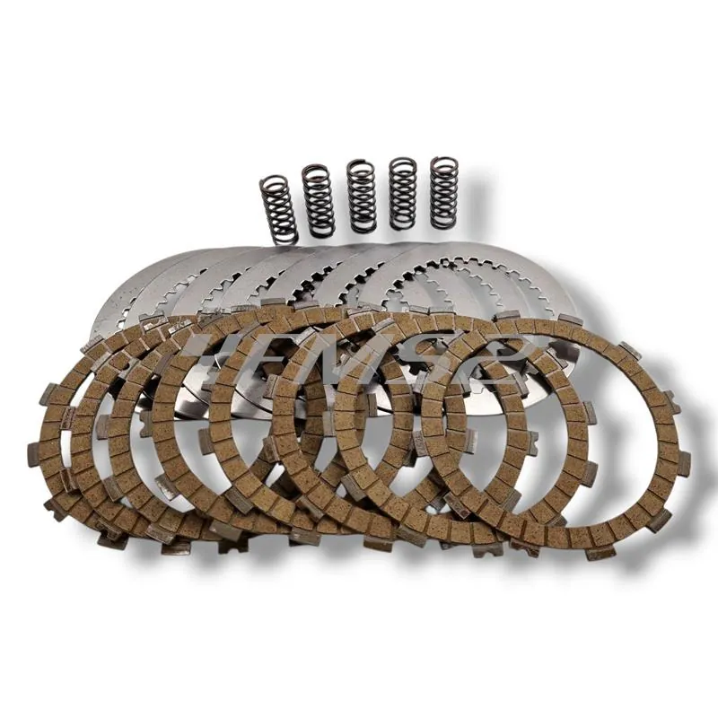 Kit completo PROX dischi frizione condotti, conduttori e molle specifici per Kawasaki KXF 250 prodotti dal 2006 fino al 2020, ricambio PX16.CPS43006