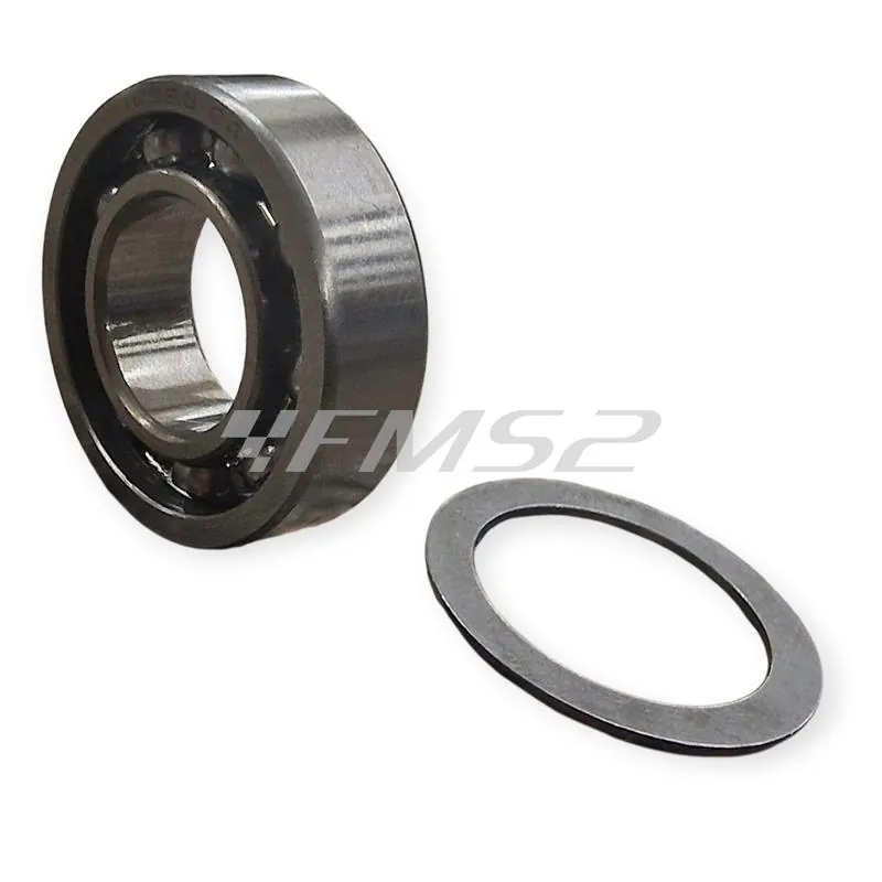 Cuscinetto a sfere Polini per carter coperchio ingranaggi posteriori, per scooter Piaggio, Gilera e Aprilia, dimensioni cuscinetto C4 16x32x9 mm, ricambio 2800051