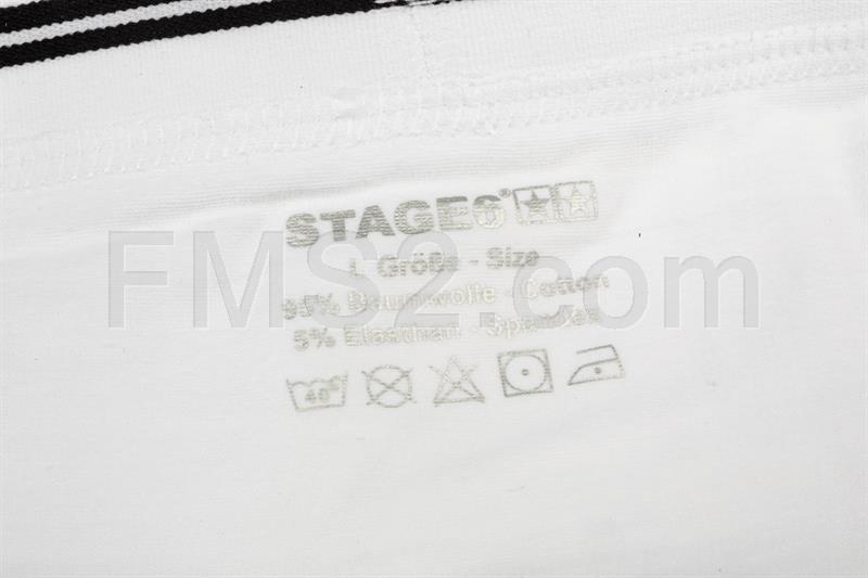 Boxer stage6 da uomo modello signature di colore bianco e taglia S, ricambio S609411S