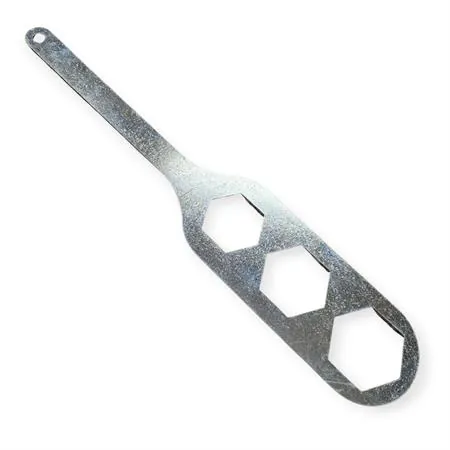 Chiave universale smonta dado frizione 3 in 1 per motori scooter con misure dado 34, 38 e 41 mm, ricambio 5405022