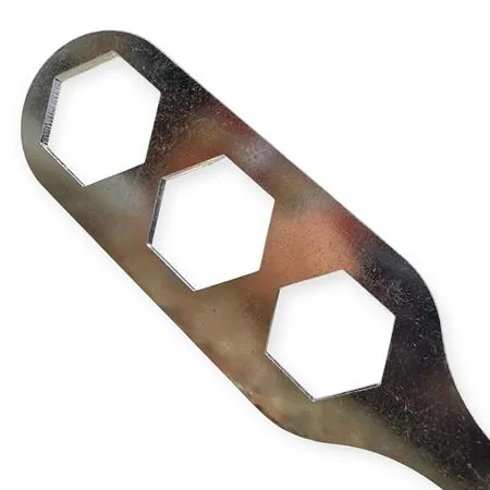 Chiave universale smonta dado frizione 3 in 1 per motori scooter con misure dado 34, 38 e 41 mm, ricambio 5405022