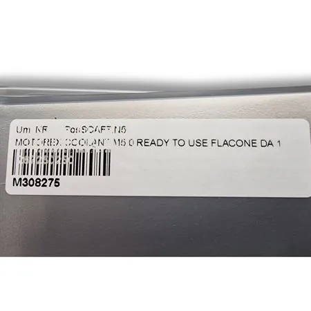 Liquido di raffreddamento Motorex M5.0 azzurro pronto all'uso - flacone da 1 litro, ricambio M308275