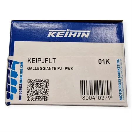 Galleggiante originale KEIHIN per carburatori KEIHIN PWK 33, PWK 35, PWK 36, PWK 38, PWK 39, PJ 34, PJ 36 e PJ 38, ricambio KEIPJFLT