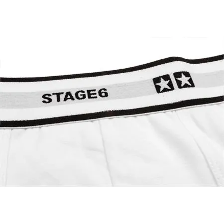 Boxer stage6 da uomo modello stars di colore bianco e taglia XL, ricambio S609401XL