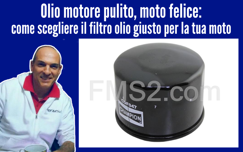 Olio motore pulito, moto felice: come scegliere il filtro olio giusto per la tua moto