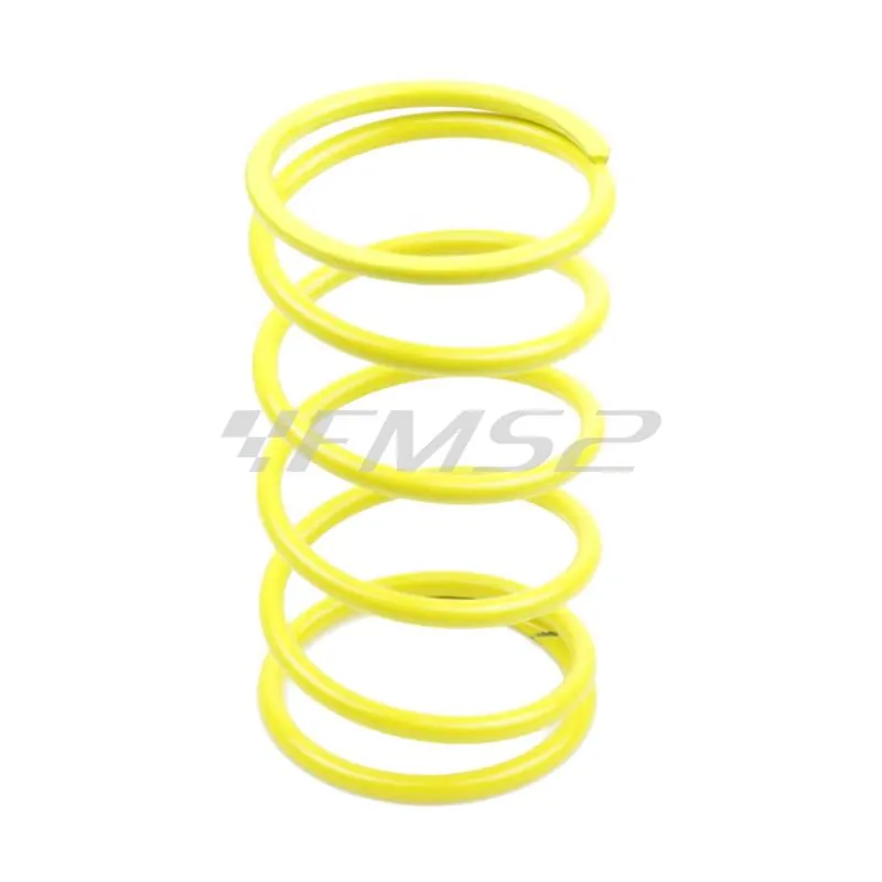 Molla contrasto variatore gialla kg.27 diametro 46 Athena, ricambio 081096