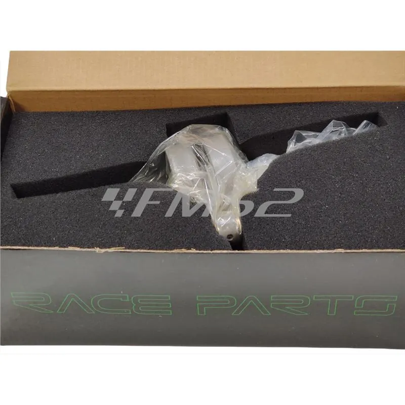 Albero motore Carenzi Racing modello 2019 a spalle piene con gabbia da 12 mm e corsa standard per motori Minarelli serie AM345 e AM6 TNT, ricambio 090935A