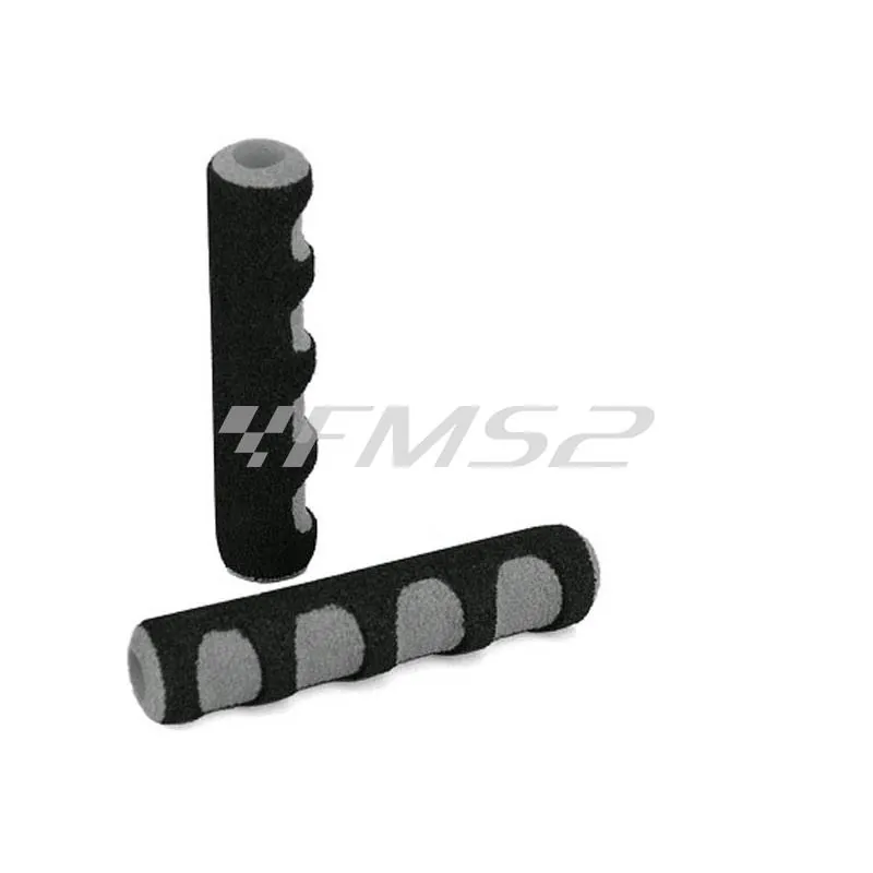 Coppia spugne leva nero / grigio, ricambio 330001