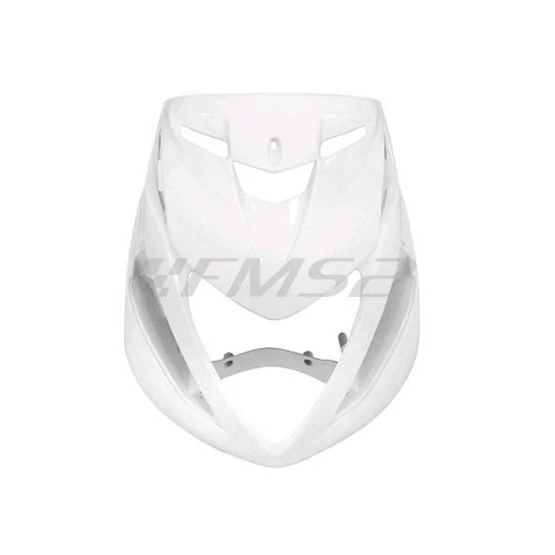 Scudo anteriore bianco lucido pastello TNT per scooter Piaggio ZIP SP 50 LC  prodotti dal 2001 in poi, ricambio 366341A