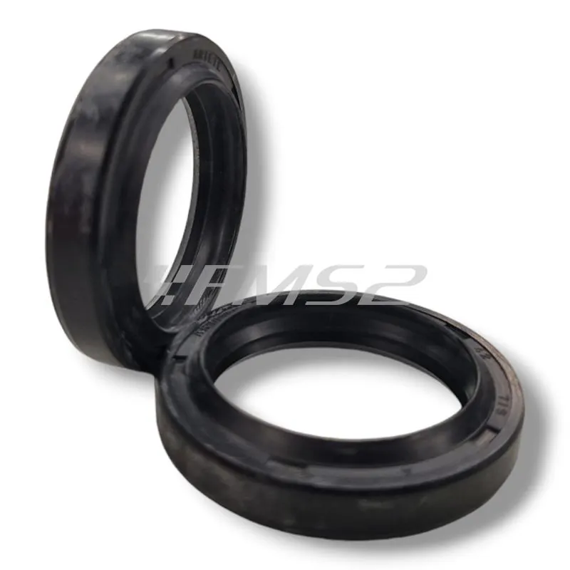 Kit paraolio e parapolvere Mentasti per forcella anteriore Malaguti con misura 31,7X42X7/9 e 31,75X42,8/48X7,6/11,6, ricambio ARI077