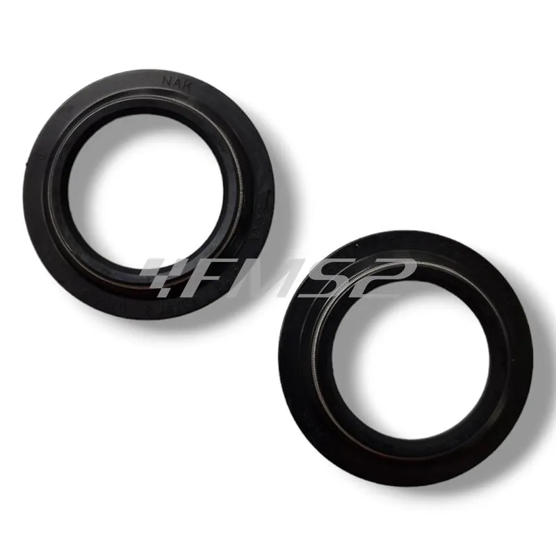 Serie parapolvere Centauro misura 29,75x42/47,9x5/12,5 mm per forcella Paioli Mbk e Yamaha 50 cc, f12 r aria e liquido ricambio CE10076