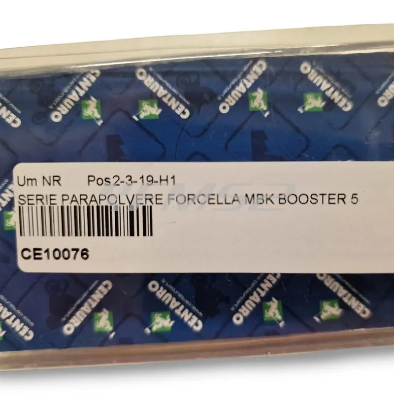Serie parapolvere Centauro misura 29,75x42/47,9x5/12,5 mm per forcella Paioli Mbk e Yamaha 50 cc, f12 r aria e liquido ricambio CE10076
