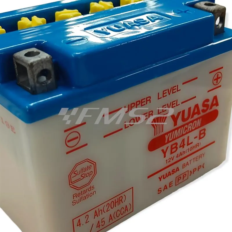 Batteria yuasa yb4l-b, ricambio E01112