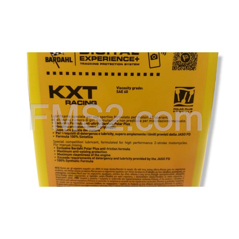 Flacone olio KXT competition MPlus racing viscosity grade sae 60 in confezione da 1 litro, ricambio 221039