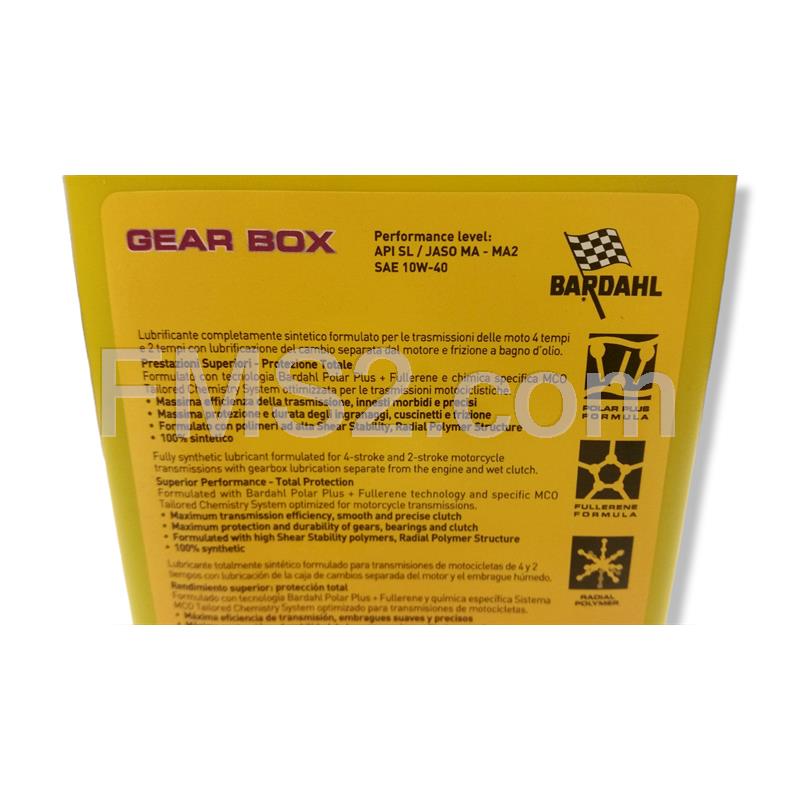 Bardahl Gear Box 10w40 Olio Cambio Trasmissione Moto 1 lt – Ricambi Auto 24