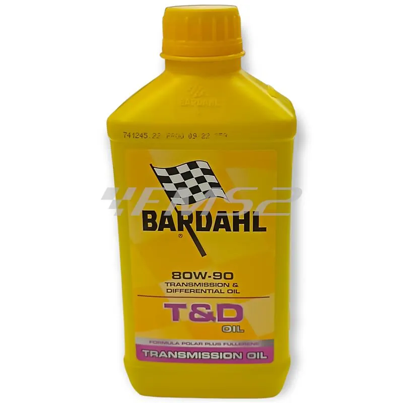 T&D 80w90 per trasmissione rapporti da 1 litro, ricambio 421039