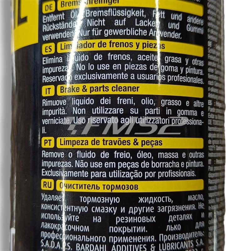 Brake & parts cleanerpulitore fr * 600ml, ricambio 606035