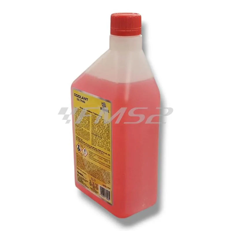 Bardahl Coolant OA Tech 1L - Liquido refrigerante organico pronto all'uso, ricambio 739039, compatibile auto e moto