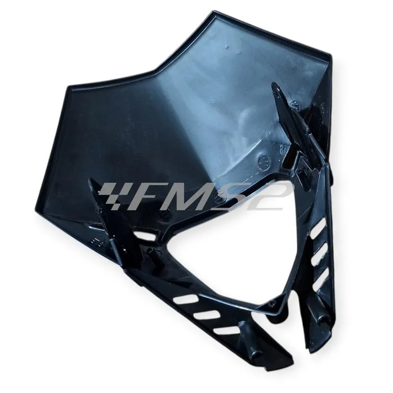 Mascherina fanale nera originale BETA specifica per BETA RR ENDURO e MOTARD 50 2t e 125 4t prodotti dal 2010 fino al 2020, ricambio 014.43.040.10.52