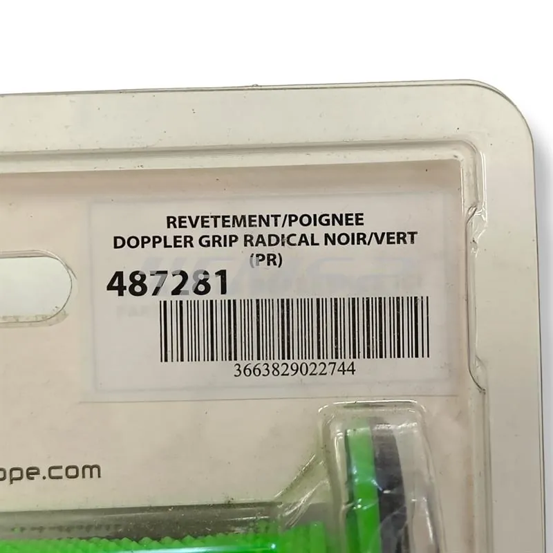 manopole doppler radical nero/verde, ricambio 487281