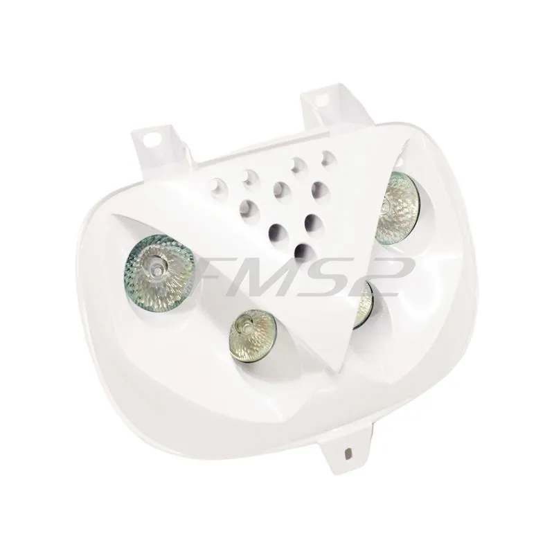 Maschera fanale anteriore Spirit bianca 4 luci TUN'R, ricambio CGN465486