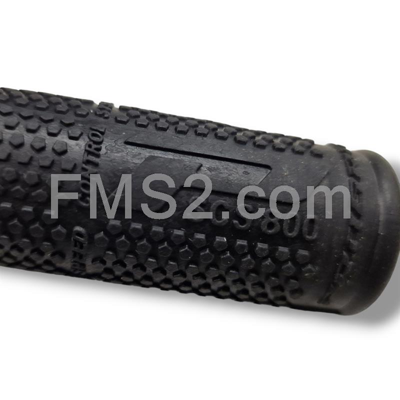 405401855 Manopole ProGrip in gomma nera modello MX 803-102 senza foro  terminale, ricambio 405401855