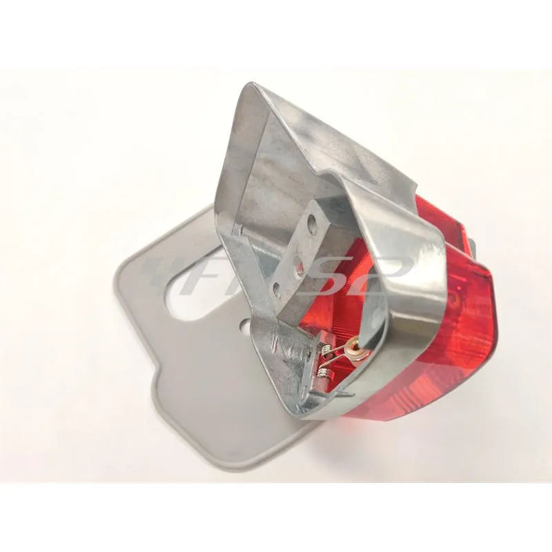 Fanale posteriore originale SIEM completo di guarnizione per Piaggio vespa 50 prima serie, ricambio 1760-OR