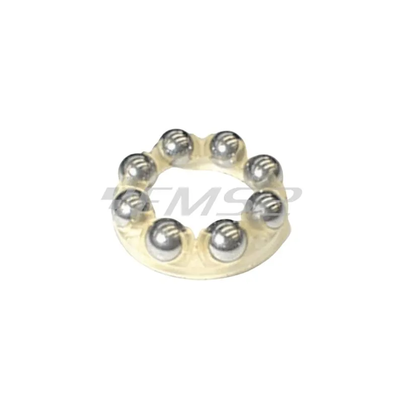 Gabbietta nylon per calotte mozzo ciclomotore Piaggio, ciclomotori e scooter Piaggio con freno a tamburo anteriore (CIF), ricambio 3266