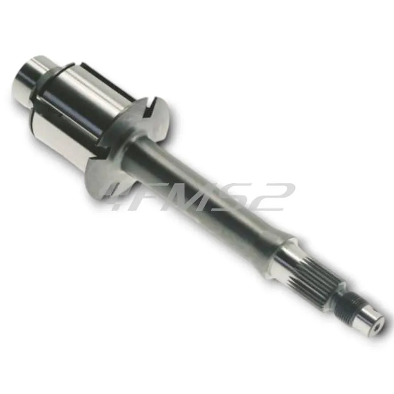 Albero cambio asse ruota posteriore CIF per Piaggio Vespa Sprint, Sprint Veloce, Gtr, Gt, Rally, Px 125, 150 e 200 cc con anello seeger solo da 1 lato, ricambio 6507