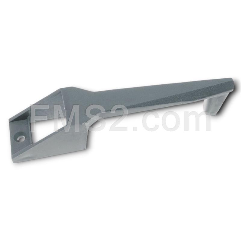 Maniglia Cif in plastica grigia per apertura portiera Piaggio Ape 50 con riferimento originale 176268, ricambio 9229-G