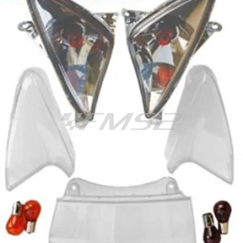 Kit frecce lexus trasparenti per T-MAX 500 (One Italia), ricambio 77206373N