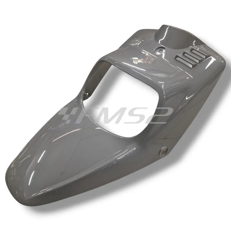 Kit carene 4 pezzi One Italia di colore grigio Nardò per scooter MBK Booster spirit e Yamaha original Bw's prodotti fino al 2003, ricambio 77366429