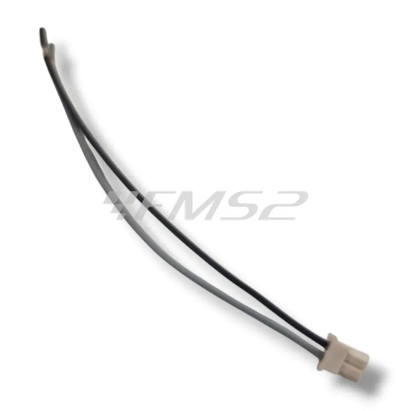 Cavetto elettrico con connettore bianco btc da utilizzare con sensore attacco bianco codice KT2815295 125 2 tempi prodotti dal 2011 in poi, ricambio KT2815297