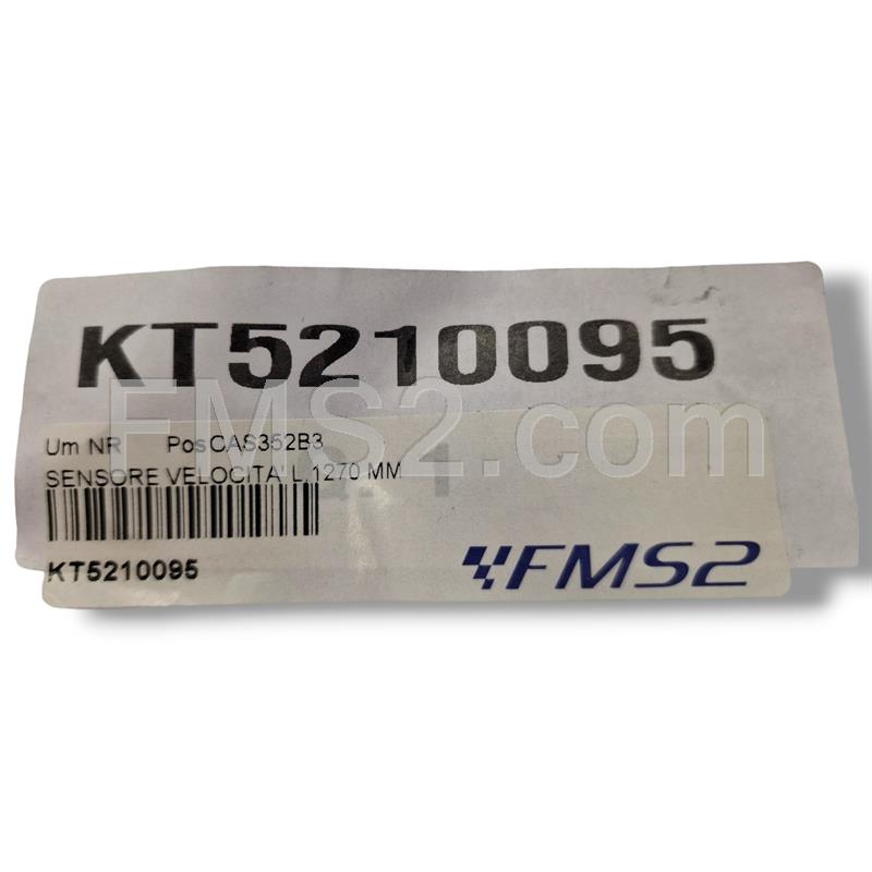 Sensore trasmissione velocità elettronico HM Vent con lunghezza 1270 mm per enduro e motard 50 e 125 cc prodotti dal 2010 in poi, ricambio KT5210095