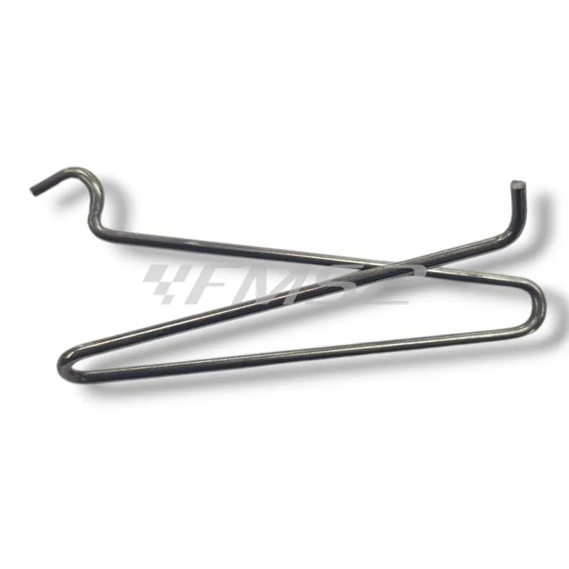 Molletta ferma pastiglie freno Motoforce per pinza tipo AJP utilizzabile su scooter, ciclomotori e applicazioni varie, ricambio MF4500042