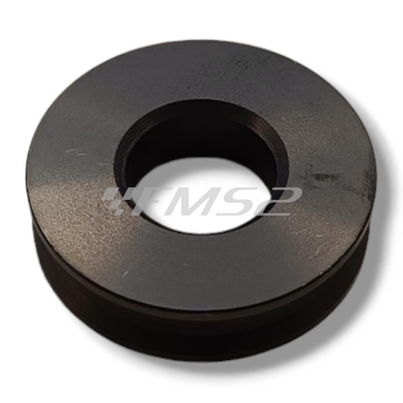 Distanziale variatore Malossi multivar con diametro esterno 35 mm, interno 15,1 mm e spessore 9 mm per motori Minarelli verticali e orizzontali, ricambio 0819644B