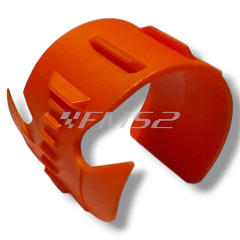 Attrezzo pulizia paraoli e parapolvere forcelle da ø 45mm a ø 55mm di colore arancione, ricambio AT2270A