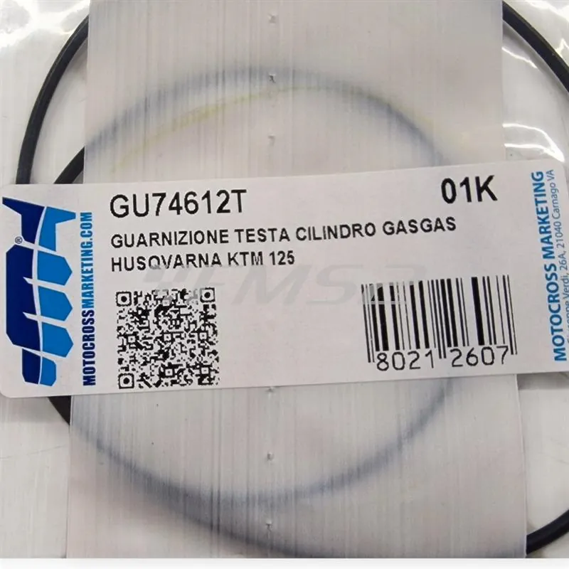 Guarnizione testa cilindro per 125 2t KTM XC-W 2017-2019, SX 2016-2025, Husqvarna TC 2016-2025, TX 2017-2019 e Gas Gas MC 2021-2025, ricambio GU74612T