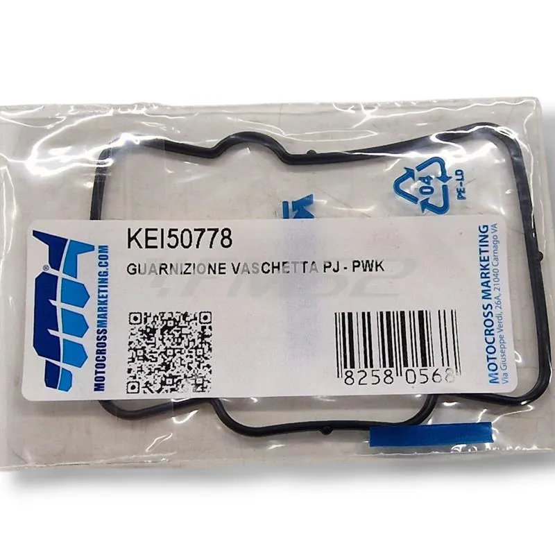 Guarnizione vaschetta originale KEIHIN PWK 33, PWK 35, PWK 36, PWK 38, PWK 39, PJ 34, PJ 36, PJ 38, ricambio KEI50778