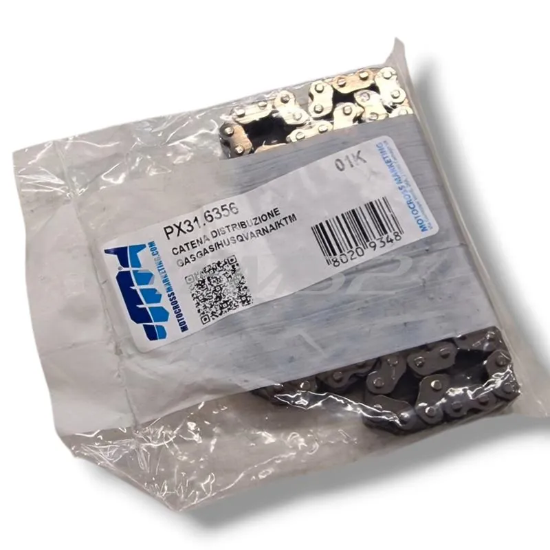 Catena di distribuzione MORSE specifica per KTM, Husqvarna e Gas Gas 250 e 350 4tempi prodotti dal 2016-2023, ricambio PX31.6356