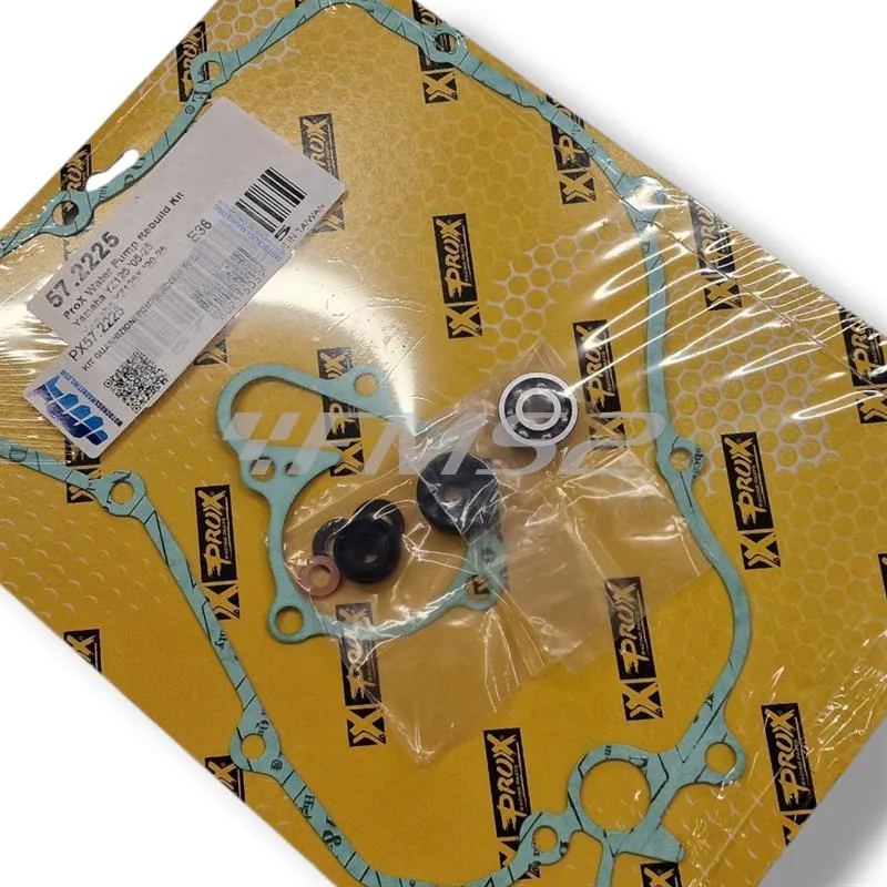 Kit revisione pompa acqua PROX Yamaha YZ 125 prodotti dal 2005 fino al 2025 e Fantic XE e XX prodotti dal 2021 fino al 2025, ricambio PX57.2225