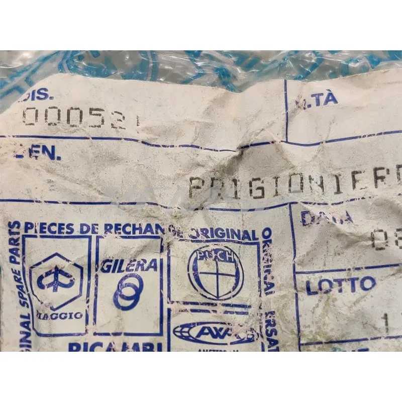 Prigioniero (Piaggio Gilera), ricambio 000521