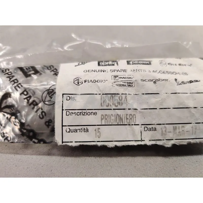 Prigioniero (Piaggio Gilera), ricambio 000584
