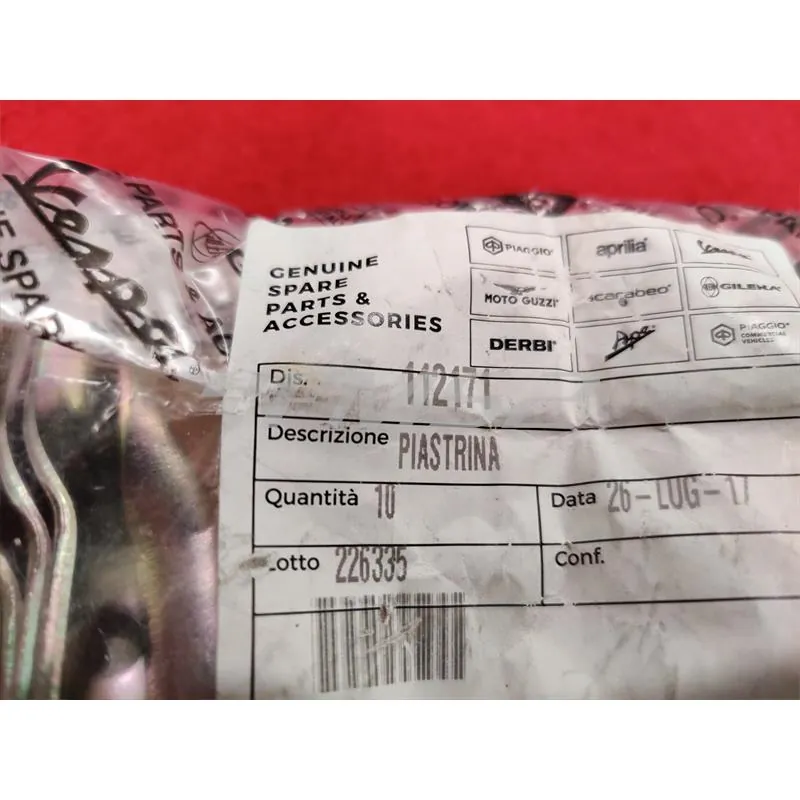 Piastrina tirante leva cambio, ricambio 112171