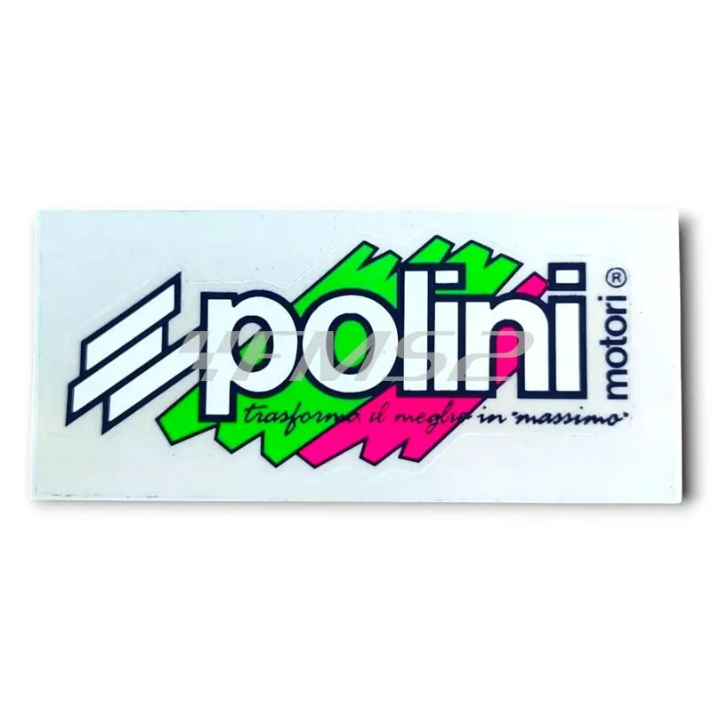 Adesivo polini 10 x 4 cm multicolor vintage model, ricambio 09700341