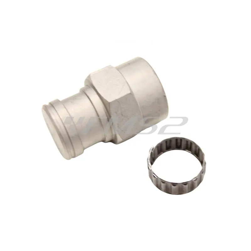 Perno ruota twd Polini per ricambio al telaietto torsen codice 1720011 per scooter con motore Piaggio carter corto e freno posteriore a tamburo con raffreddamnento a liquido, ricambio 2900123