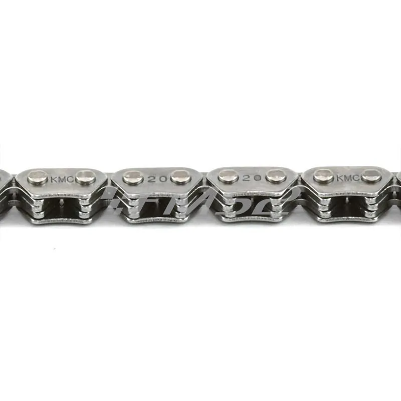 Catena distribuzione KMC RMS per maxi scooter Kymco e Maxi scooter con motore Minarelli e Yamaha 125, 150 e 180 cc 4 tempi, ricambio 163712130