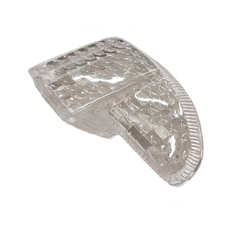 Lente gemma freccia posteriore destra RMS per scooter MBK Booster Spirit 50 dal 1999 al 2003 di colore bianco trasparente, ricambio 246470205